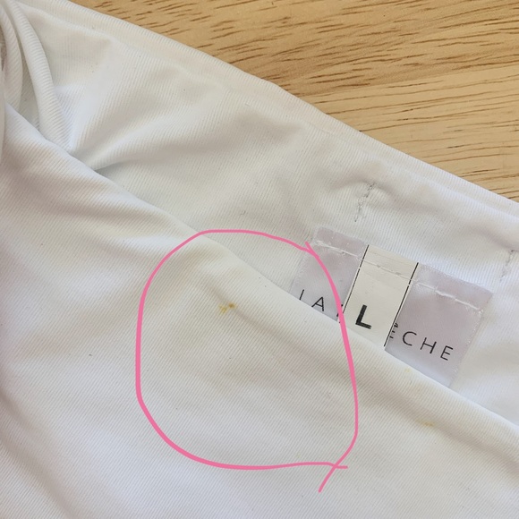 La Reveche White and Pink Bikini Large - Picture 5 of 8